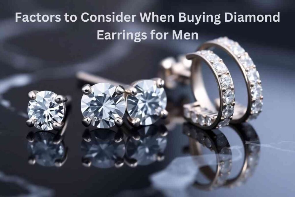 Diamond Earrings for Men