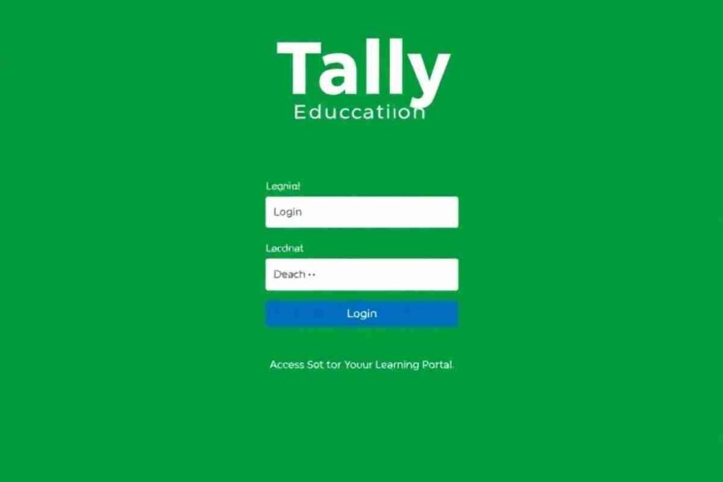 Tally Education Login