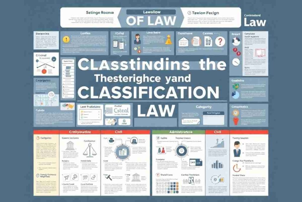 Classification of Law