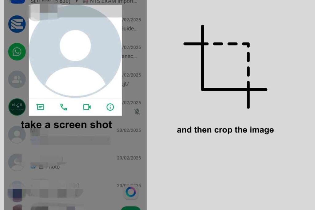 how to save whatsapp profile picture