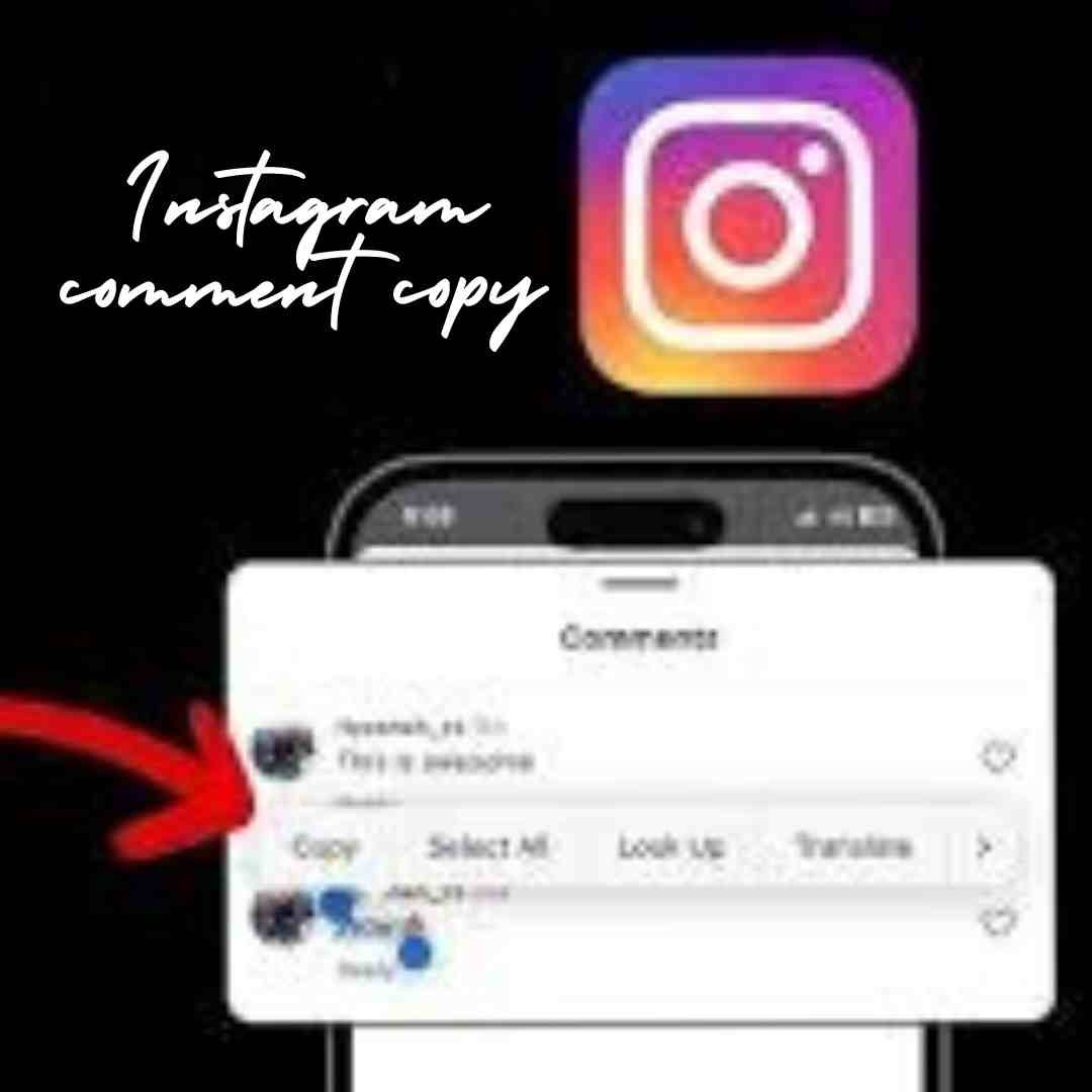 Instagram comment copy