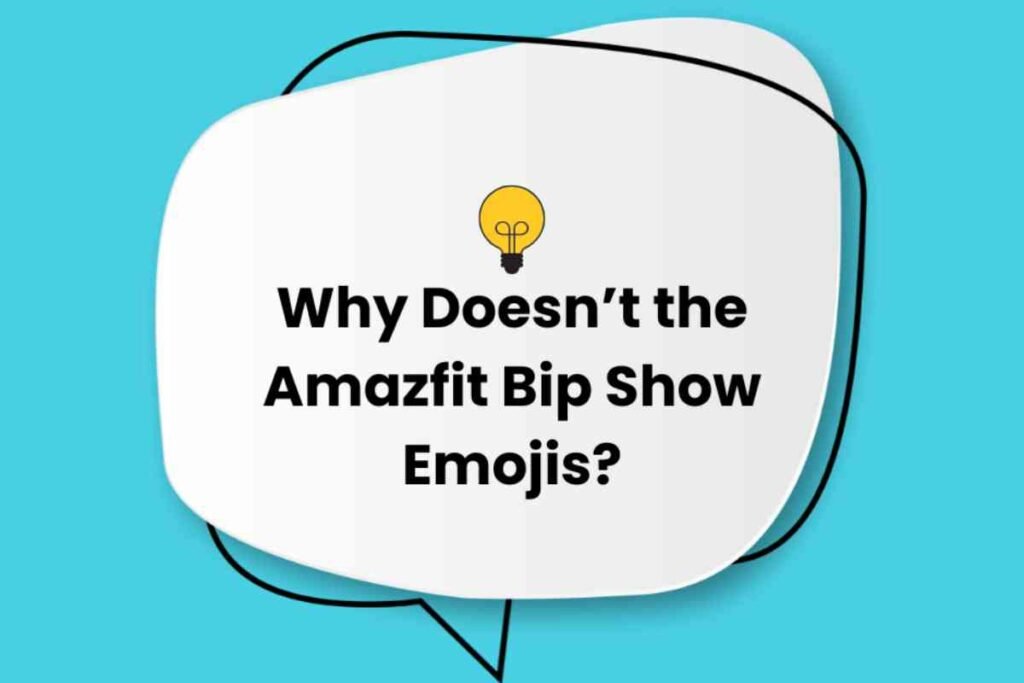 Amazfit bip emoji