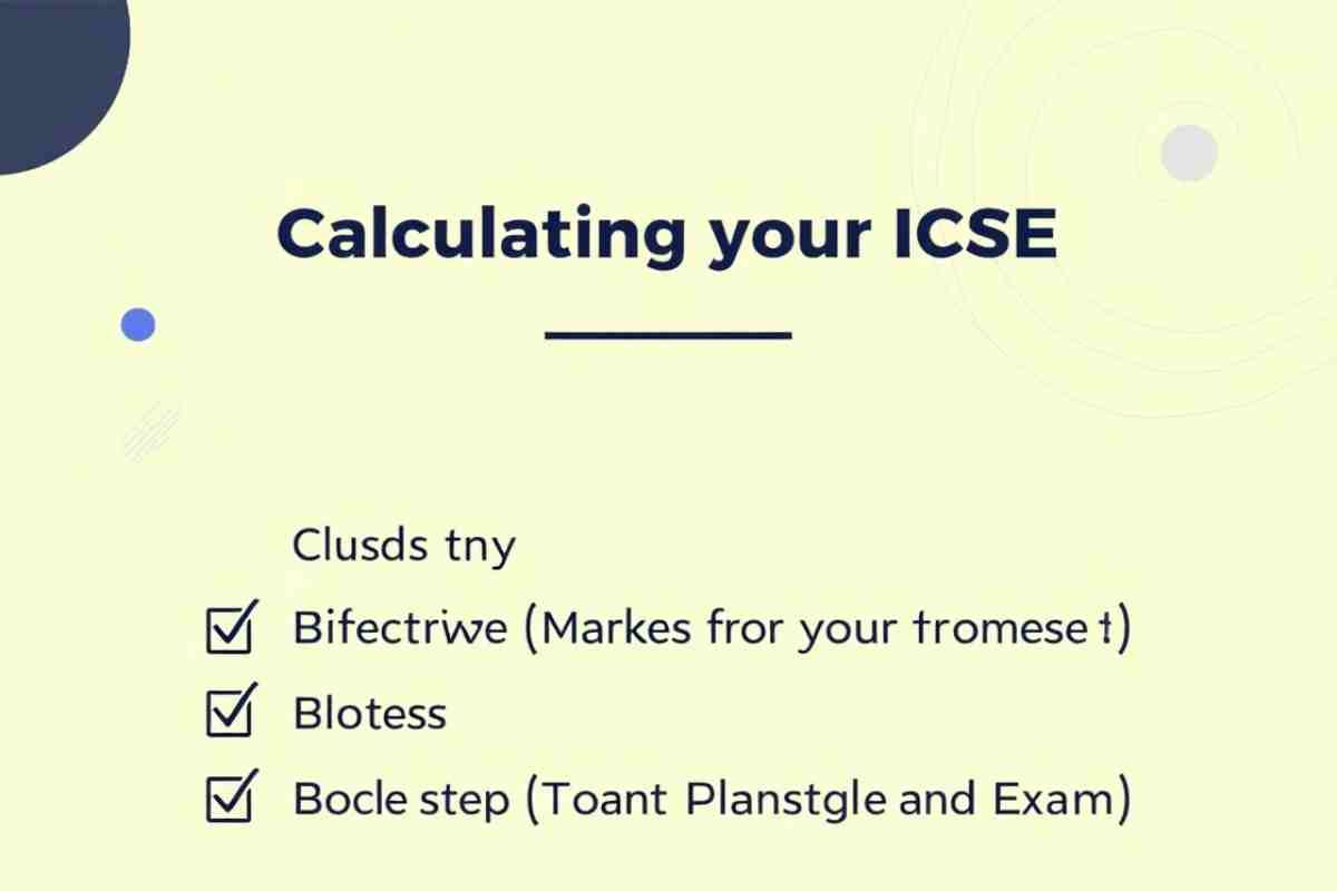 ICSE Percentage Calculator